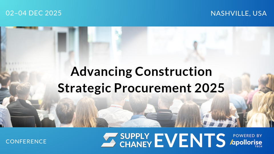 Advancing Construction Strategic Procurement 2025