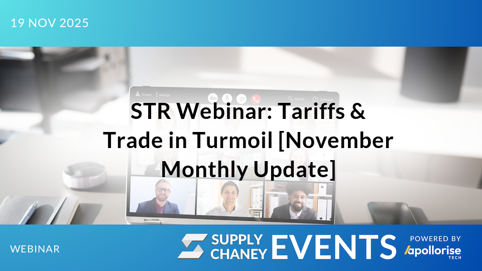 STR Webinar: Tariffs & Trade in Turmoil [November Monthly Update]