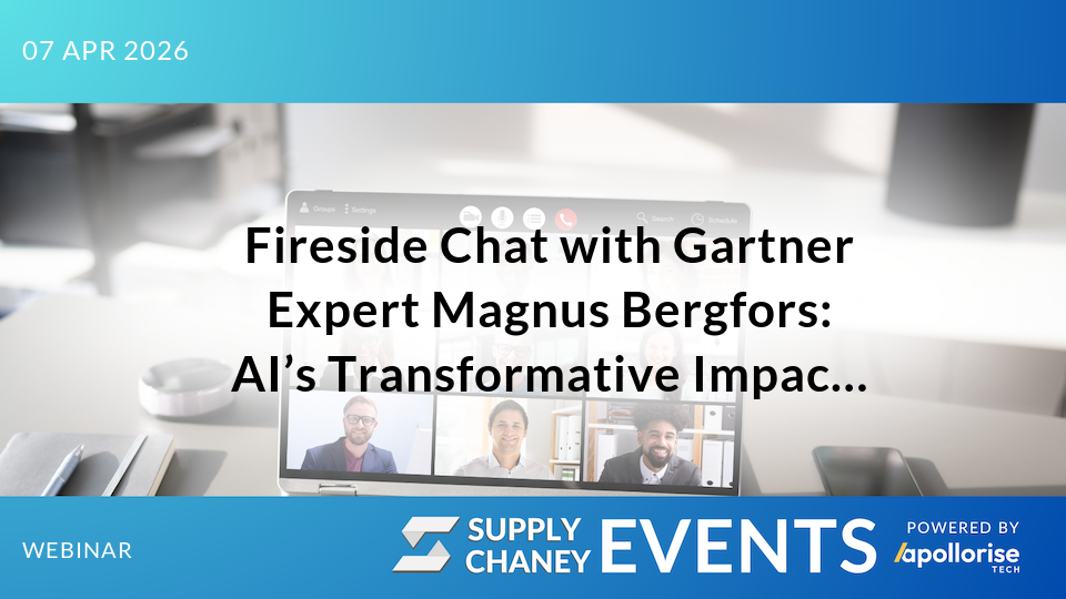Fireside Chat with Gartner Expert Magnus Bergfors: AI’s Transformative Impact on Procurement Leadership