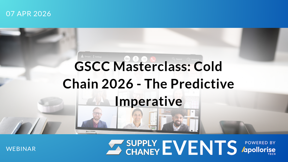 GSCC Masterclass: Cold Chain 2026 - The Predictive Imperative
