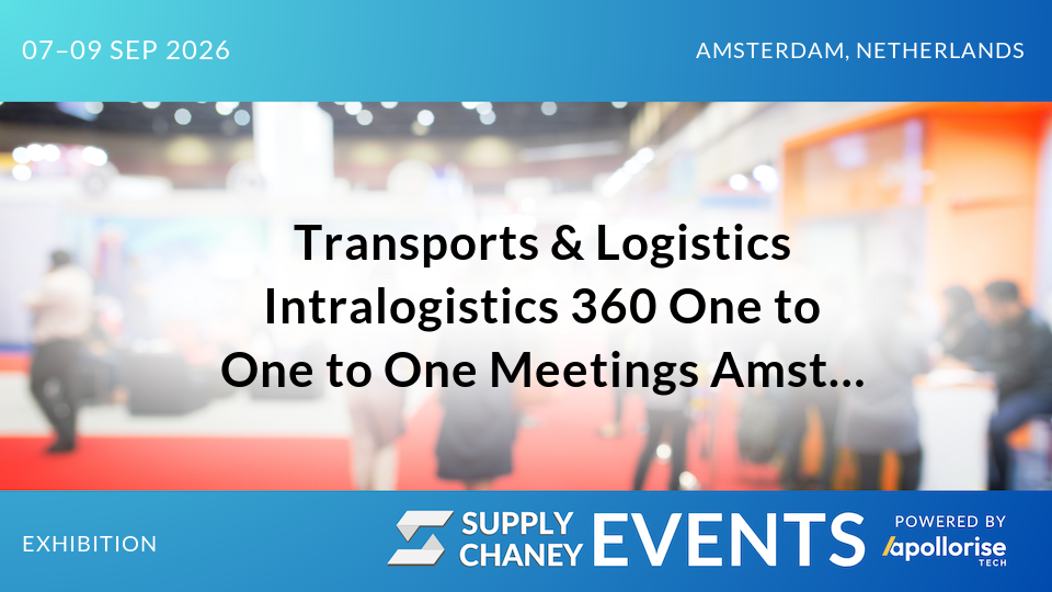 Transports & Logistics Intralogistics 360 One to One Meetings Amsterdam