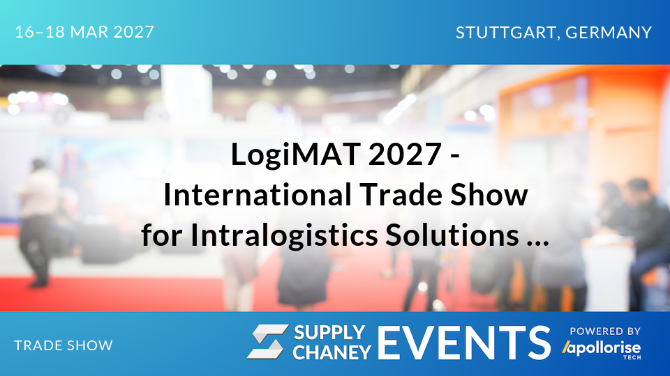 LogiMAT 2027 - International Trade Show for Intralogistics Solutions and Process Management
